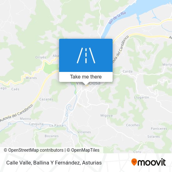 Calle Valle, Ballina Y Fernández map