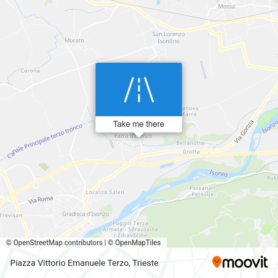 Piazza Vittorio Emanuele Terzo map