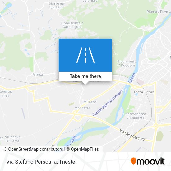 Via Stefano Persoglia map