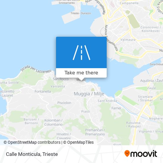 Calle Monticula map