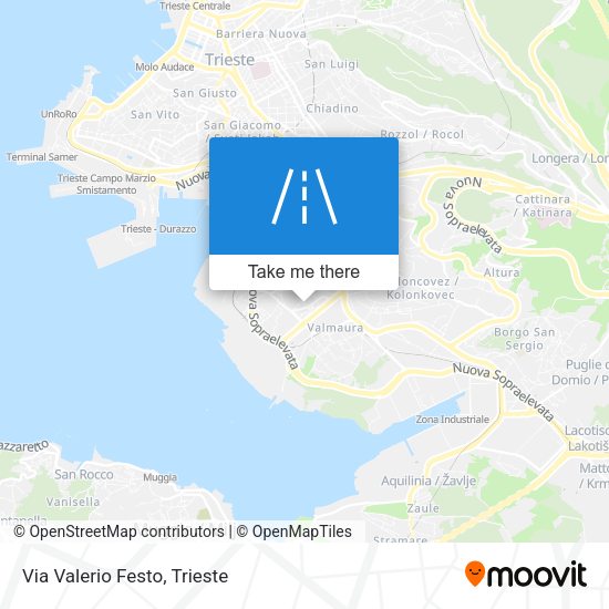 Via Valerio Festo map