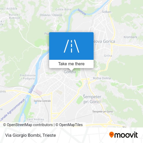 Via Giorgio Bombi map