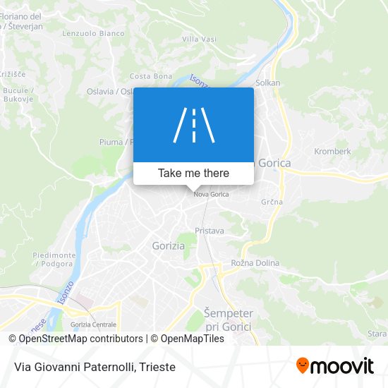Via Giovanni Paternolli map