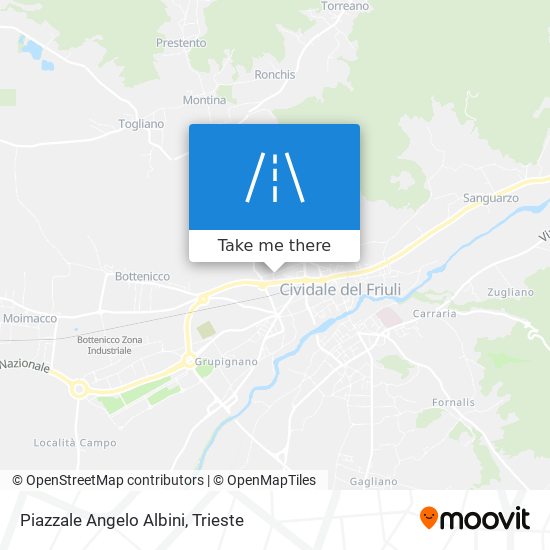 Piazzale Angelo Albini map