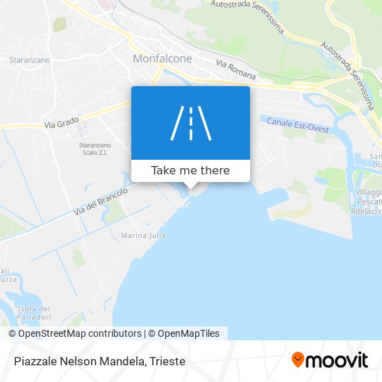 Piazzale Nelson Mandela map