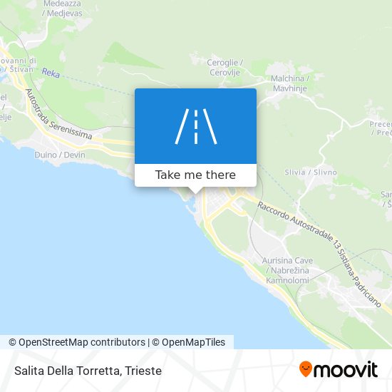 Salita Della Torretta map