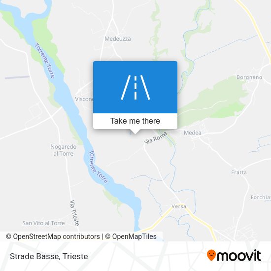 Strade Basse map