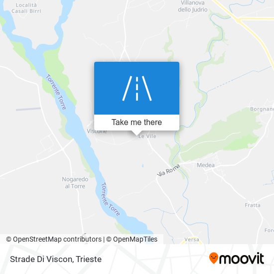 Strade Di Viscon map