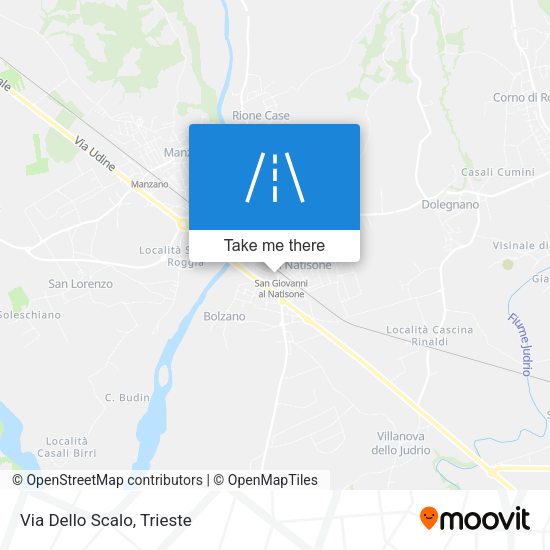 Via Dello Scalo map