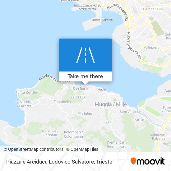 Piazzale Arciduca Lodovico Salvatore map