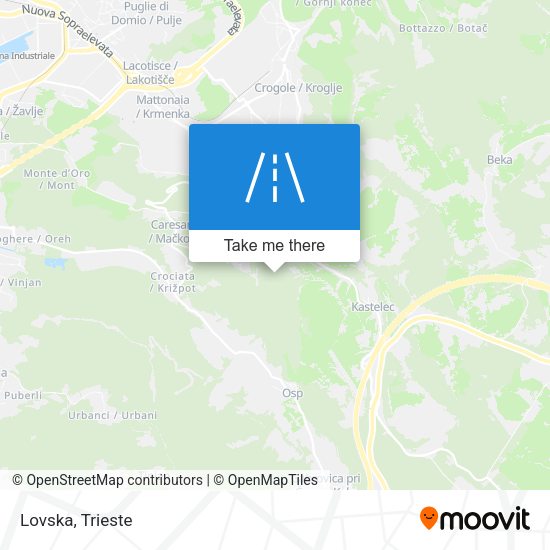 Lovska map