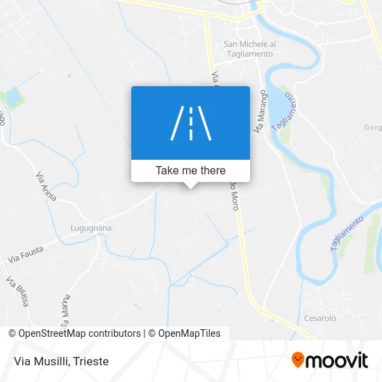 Musilli Street map