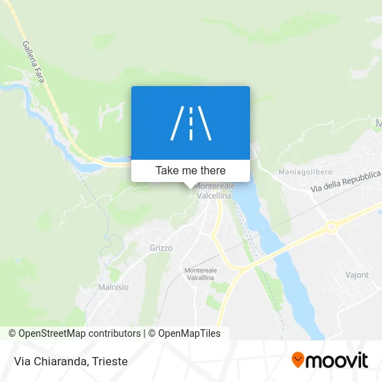 Chiaranda Street map