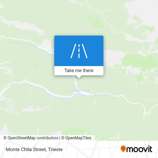 Monte Chila Street map