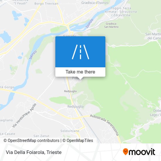 Via Della Foiarola map