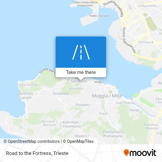 Road to the Fortress map