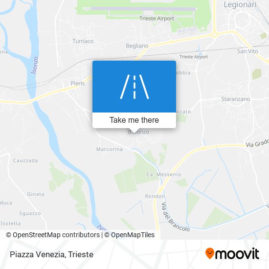 Piazza Venezia map