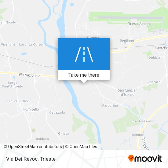 Via Dei Revoc map