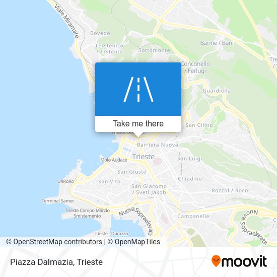 Piazza Dalmazia map