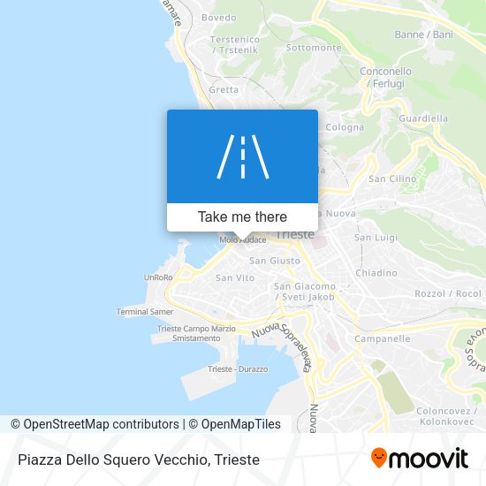 Piazza Dello Squero Vecchio map