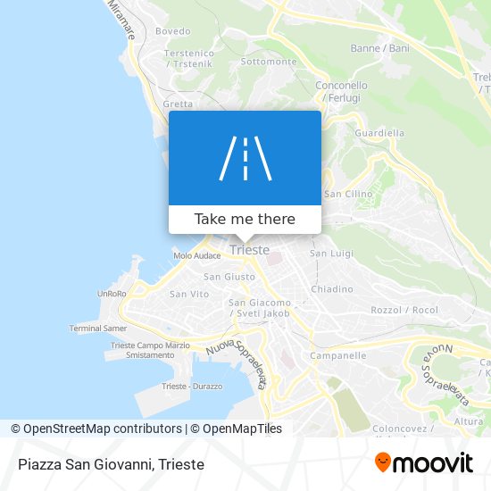 Piazza San Giovanni map