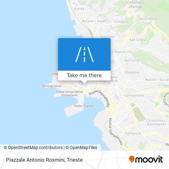 Piazzale Antonio Rosmini map