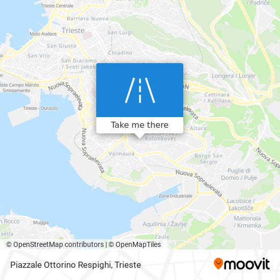 Piazzale Ottorino Respighi map