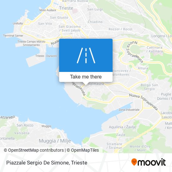 Piazzale Sergio De Simone map