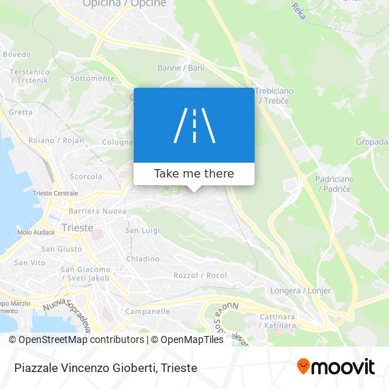 Piazzale Vincenzo Gioberti map