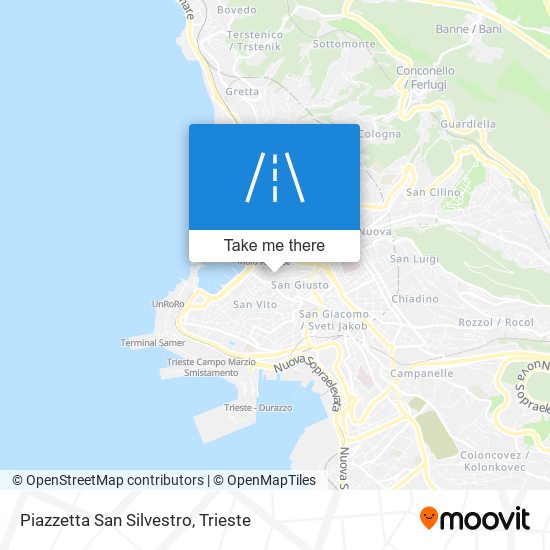 Piazzetta San Silvestro map