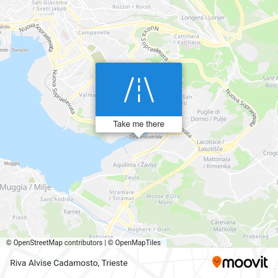 Riva Alvise Cadamosto map
