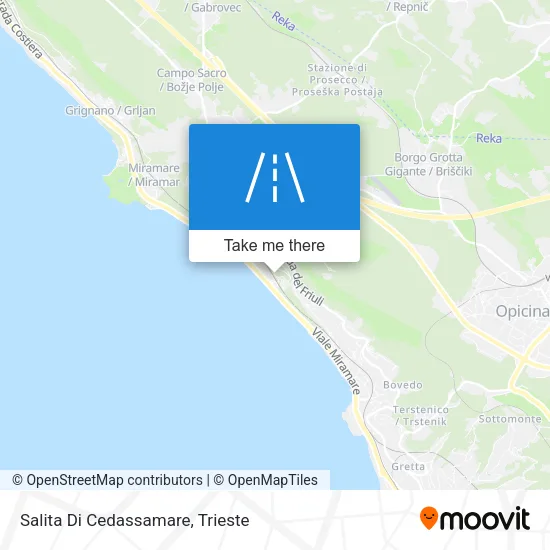 Salita Di Cedassamare map