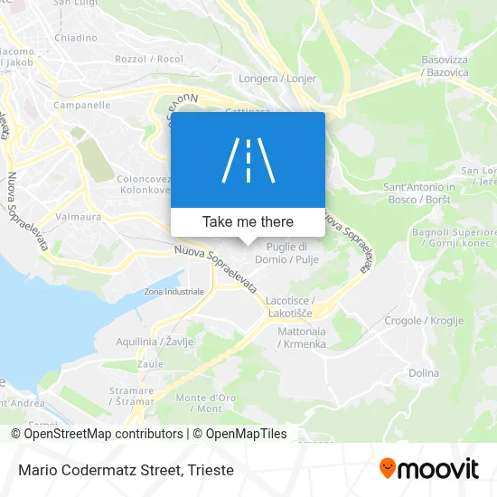 Mario Codermatz Street map