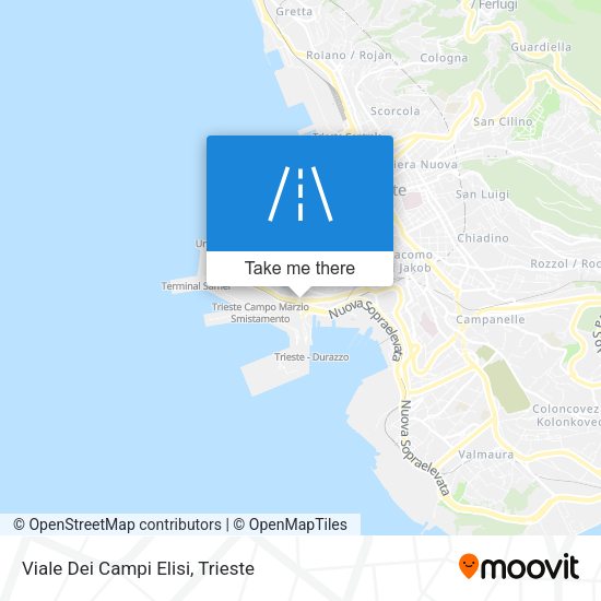 Viale Dei Campi Elisi map