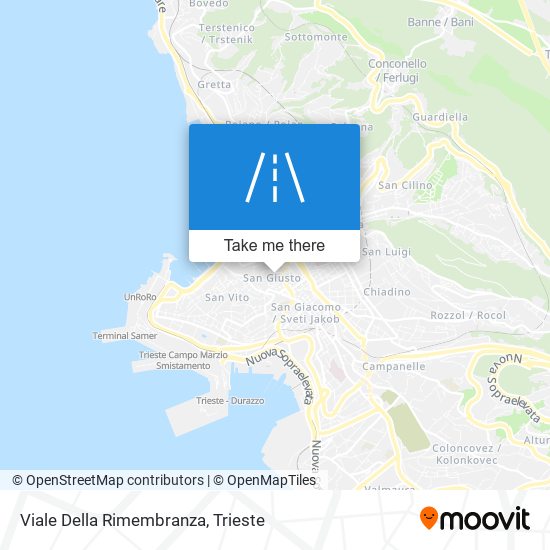 Viale Della Rimembranza map