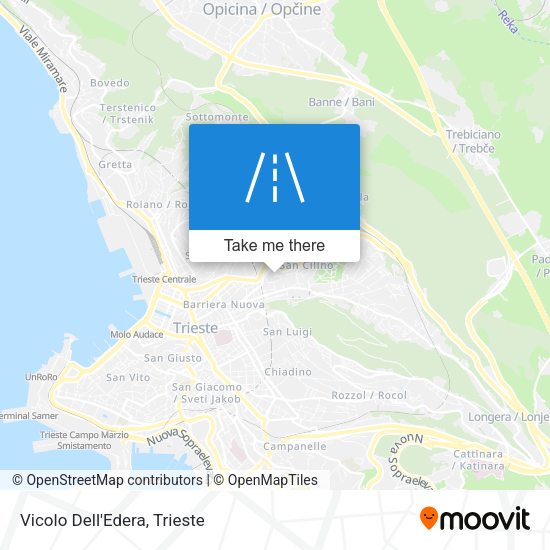 Vicolo Dell'Edera map