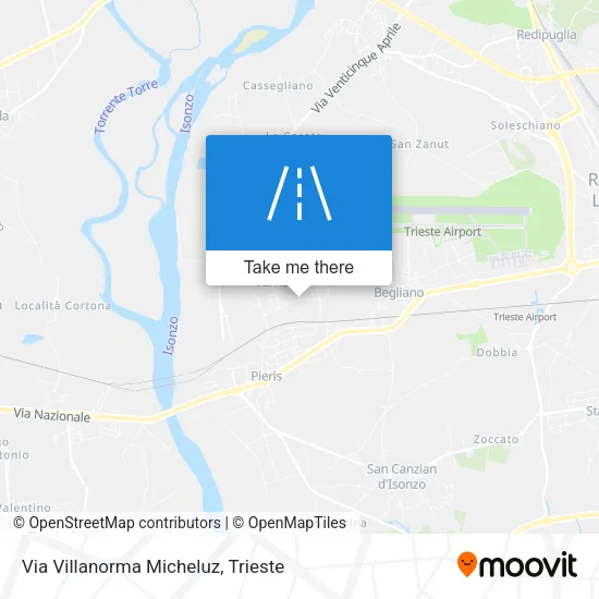 Via Villanorma Micheluz map