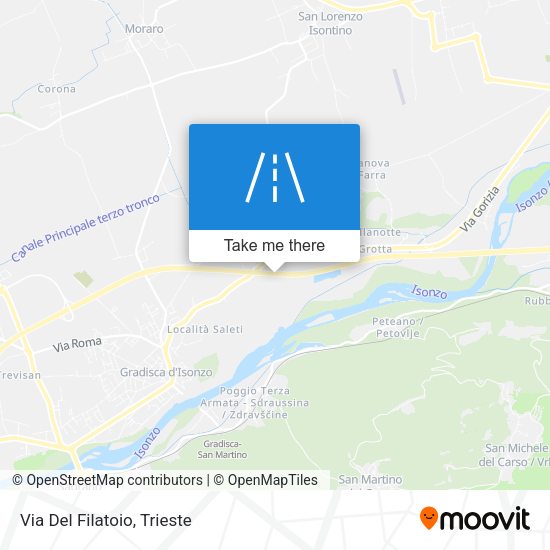 Via Del Filatoio map