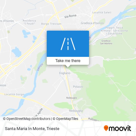 Santa Maria In Monte map