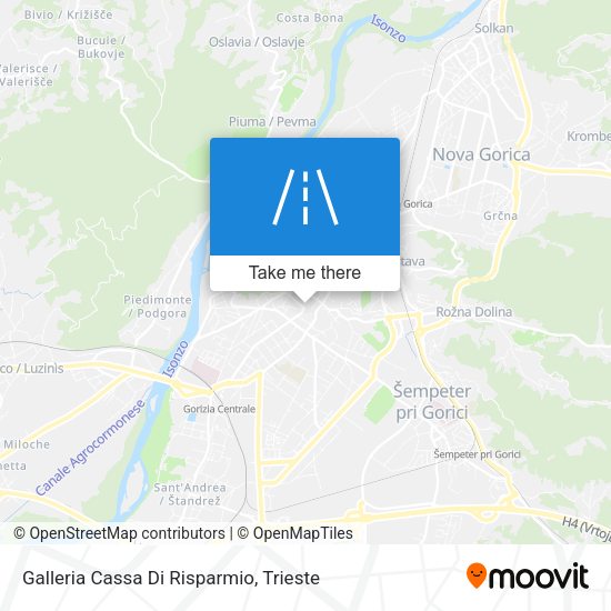 Galleria Cassa Di Risparmio map