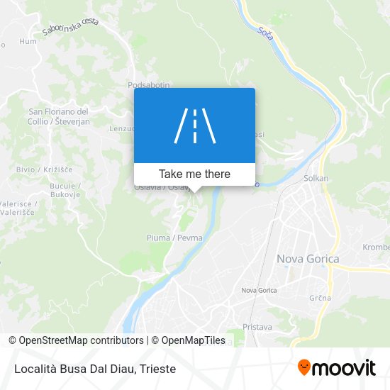 Località Busa Dal Diau map