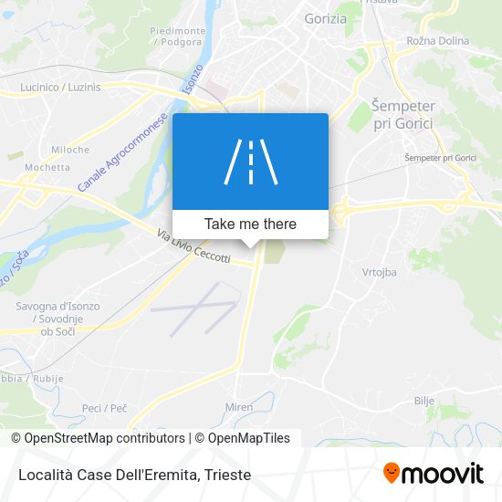 Località Case Dell'Eremita map