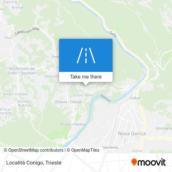 Località Conigo map