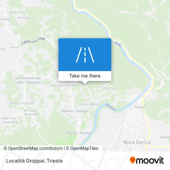 Località Groppai map