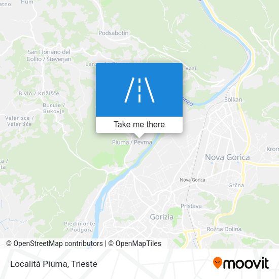 Località Piuma map