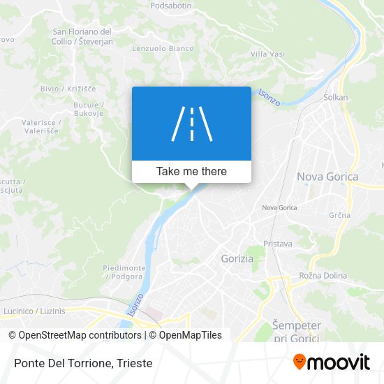 Ponte Del Torrione map