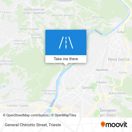 General Chinotto Street map