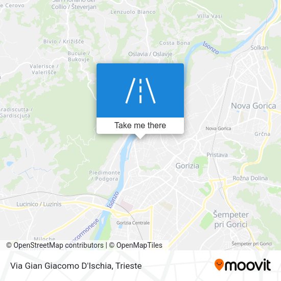 Via Gian Giacomo D'Ischia map