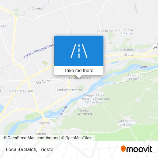 Località Saleti map