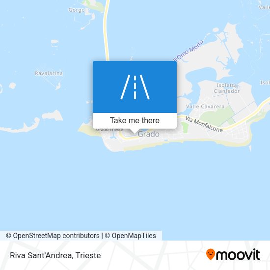 Riva Sant'Andrea map